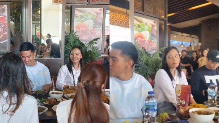 Viral Aksi Influencer Sulut Goyang-Goyang saat Makan Bersama Kaesang Pangarep di Manado, Netizen: Miris!