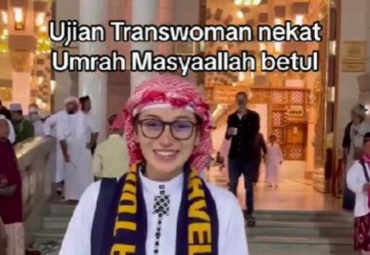Sempat Ditahan Askar, Transgender Indonesia Nekat Umrah