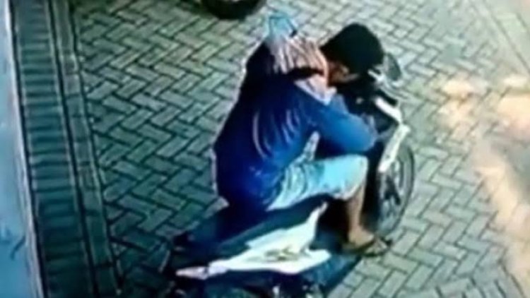 Usai Wudhu, Pria Ini Malah Curi Motor Jamaah Masjid Pekanbaru