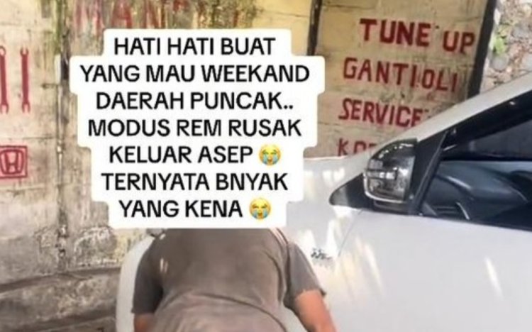 Viral Video Pemilik Mobil Curhat 'Dikerjai' Bengkel di Puncak