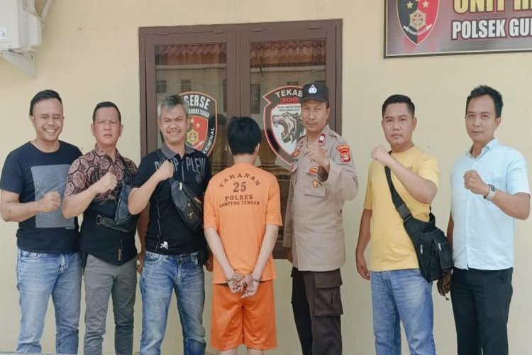 Pria di Lampung Ditangkap Polisi Usai Jarah 4 Hektar Singkong Demi Modal Judi Online