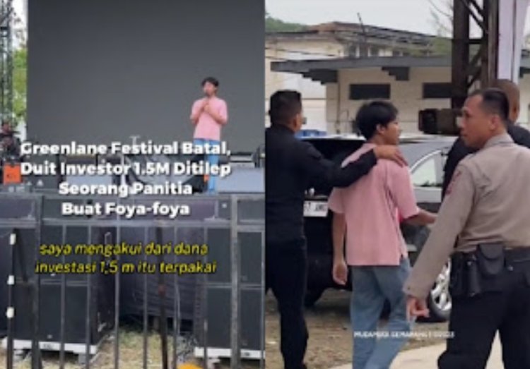 Oknum Panitia Festival Greenlane Bandung Tilep Uang 1,5 M Untuk Foya-foya, Konser Musik Dibatalkan!