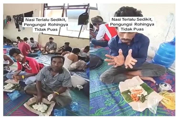 Keluhan Etnis Rohingya tentang Porsi Nasi di Pengungsian Viral di Media Sosial