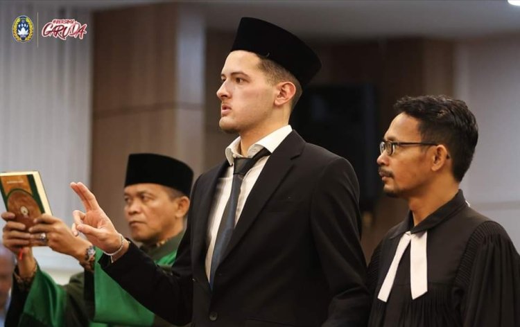 Momen Justin Hubner Resmi Jadi WNI, Bakal Bela Timnas Indonesia