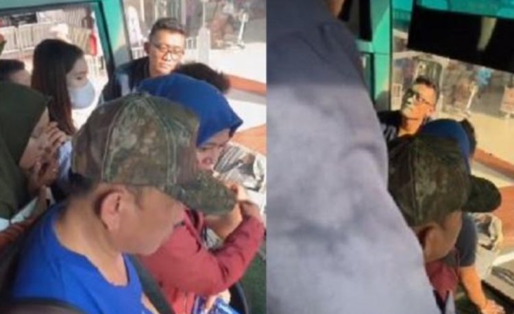 Viral Pria Ini Marah ke Semua Penumpang Bus Bandara, Bawa Tas Isi Kembang 7 Rupa