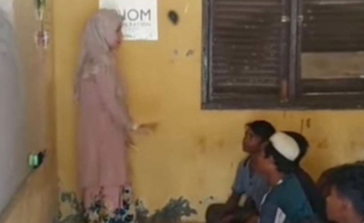 Waduh! Tak Hanya Diberi Makan, Pengungsi Rohingya di Pidie Aceh Diajari Bahasa Indonesia