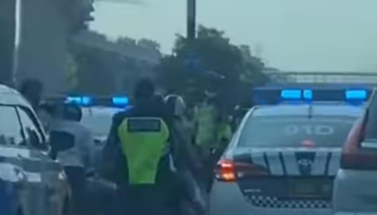 Viral Rombongan Pemotor Masuk Tol Jagorawi, Polisi Langsung Tindak Tegas