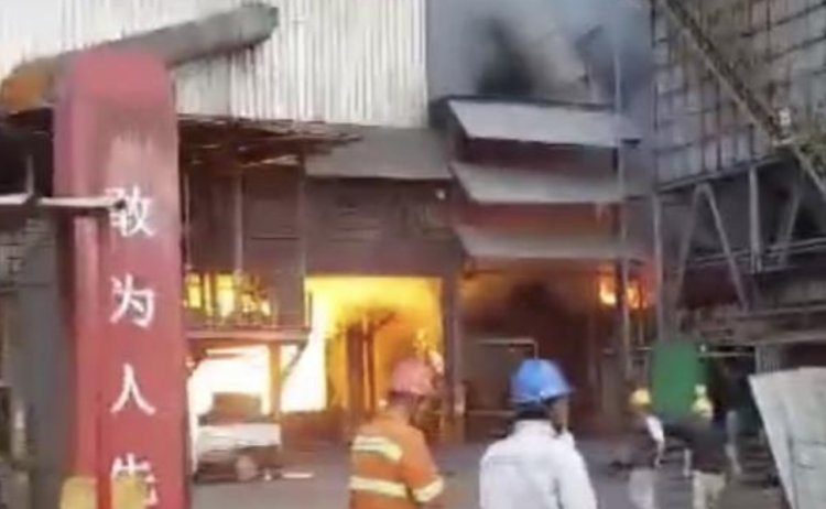Ledakan Tungku Smelter PT ITSS di Morowali, Belasan Pekerja Dikabarkan Tewas