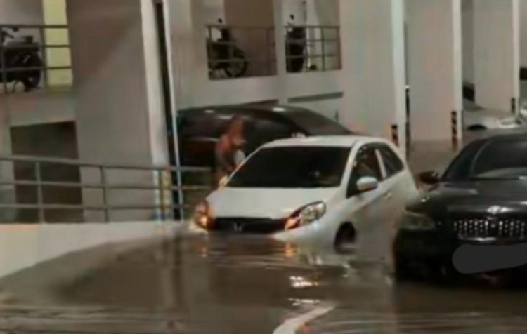Basement Apartemen di Tangerang Banjir, Sejumlah Kendaraan Terendam