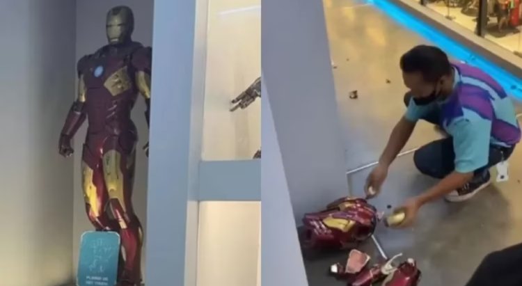 Viral Action Figure Iron Man Bernilai Puluhan Juta Pecah oleh Anak Pengunjung di Iconic Jogja