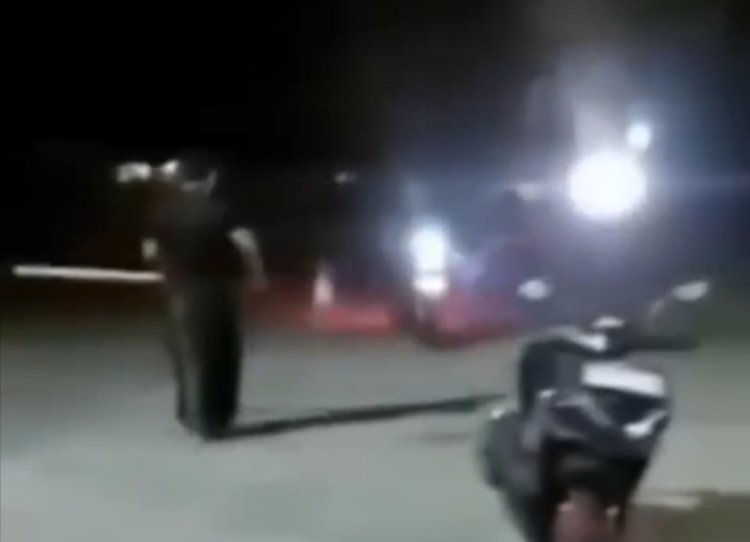 Viral Aksi Warga Hadang Rombongan Geng Motor di Jateng