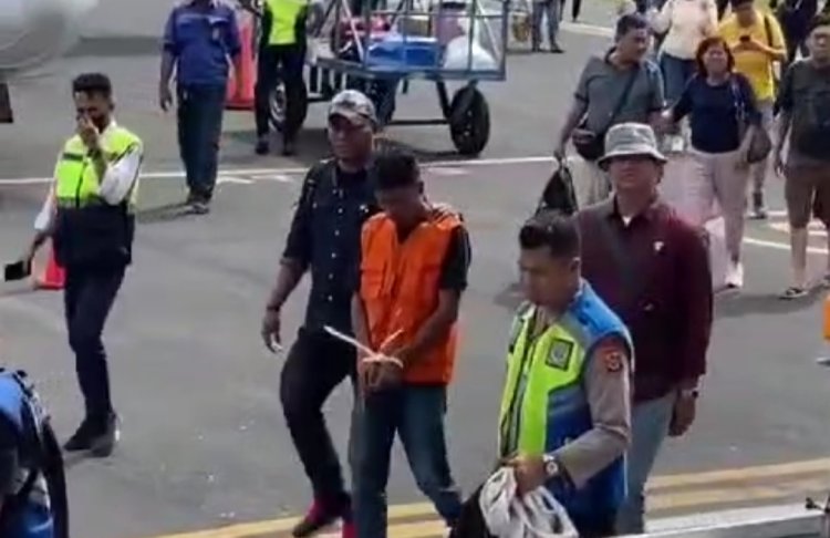 Pemuda yang Viral Pukul ODGJ Hingga Tersungkur Ditangkap di Bali Dikembalikan ke NTT dengan Pesawat