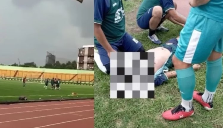 Viral Pemain Sepakbola Asal Subang Meninggal Dunia Tersambar Petir di Stadion Siliwangi