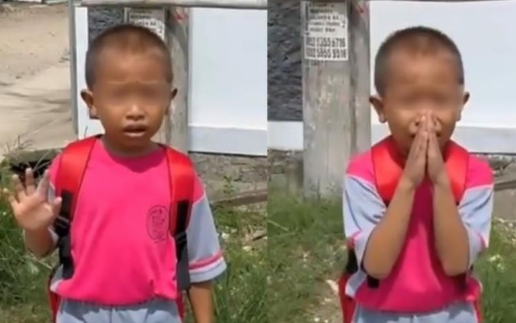 Demi Konten Seorang Pria Menakut-nakuti Anak Kecil, Netizen: Jangan Gitu dong Kasian Nanti Trauma