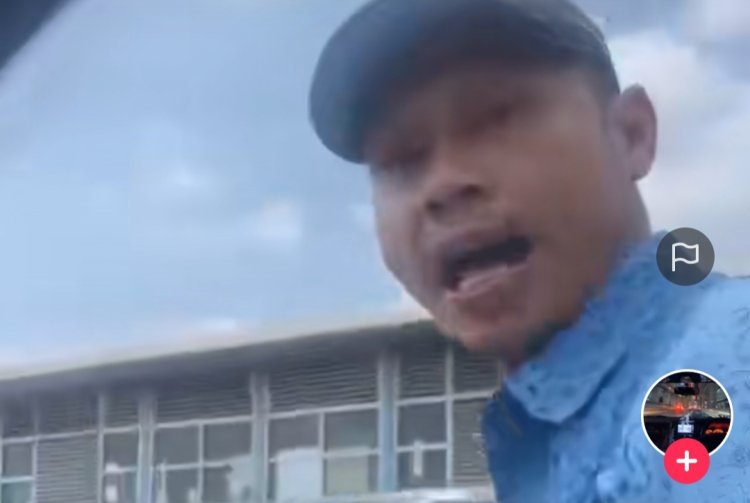 Viral Video Aksi Sopir Taksi Blue Bird Cekcok hingga Ludahi Pengendara Lain di Jalan