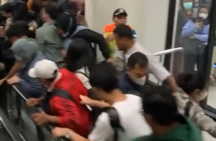 Panik, 2 Eskalator di Stasiun Manggarai yang Mati Tiba-tiba Nyala Saat Dinaiki