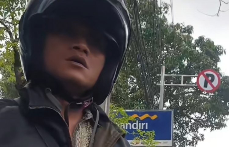 Viral Pemotor di Malang Ngamuk Tak Terima Ditegur Merokok saat Berkendara