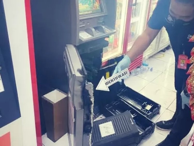 ATM di Minimarket Depok Disatroni Maling, Uang Sebesar Rp 85 Juta Digondol Pelaku
