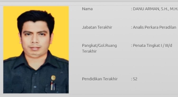 Mantan Hakim Danu Arman Pernah Dipecat karena "Nyabu", Kini Jadi PNS di PN Yogyakarta