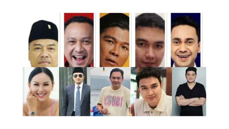 Daftar Artis yang Berhasil dan Gagal Meraih Kursi di Senayan