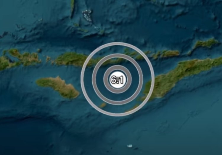 Gempa Magnitudo 6,1 Guncang Tenggara Ende NTT