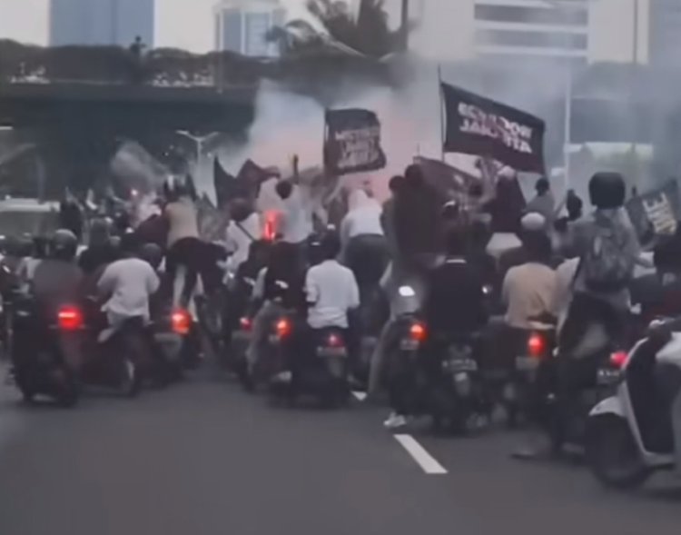 Aksi Remaja Diduga Tawuran di Jalan Sudirman, Polisi: Cuma Konvoi