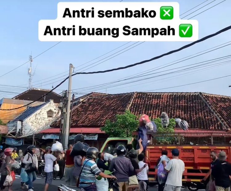 Viral Warga Pasar Ngasem Yogyakarta Nekat Kejar dan Hadang Truk Untuk Buang Sampah