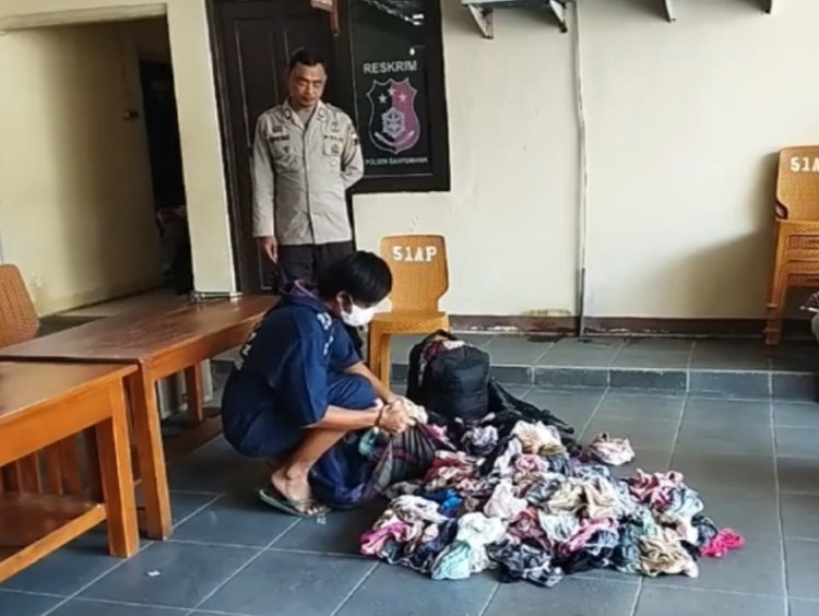 Penjual Siomay di Semarang Curi 675 Celana Dalam Wanita Demi Capai Kepuasan Seksual