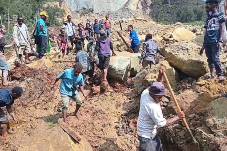 Akibat Longsor, Dikabarkan Tewas Lampaui 2.000 Orang di Papua Niugini