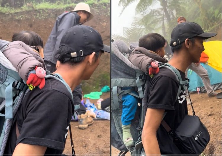 Viral Anak 1 Tahun Dibawa Mendaki Gunung Prau Tuai Sorotan