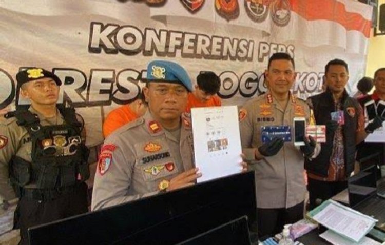 Polisi Tangkap Kakak-Adik yang Rekrut Selebgram di Bogor Promosikan Judi Online