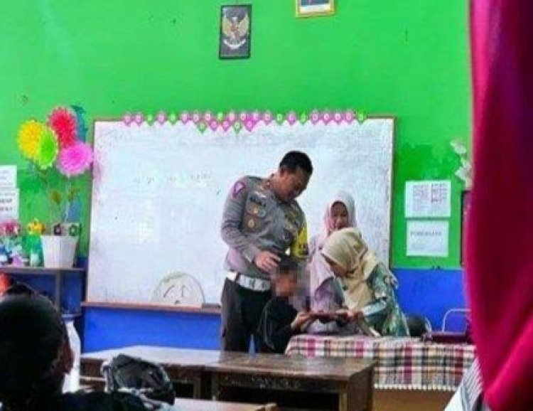 Kisah Haru Siswa SD Buat Surat ke Polisi Minta Temani Ambilkan Rapor di Bandung