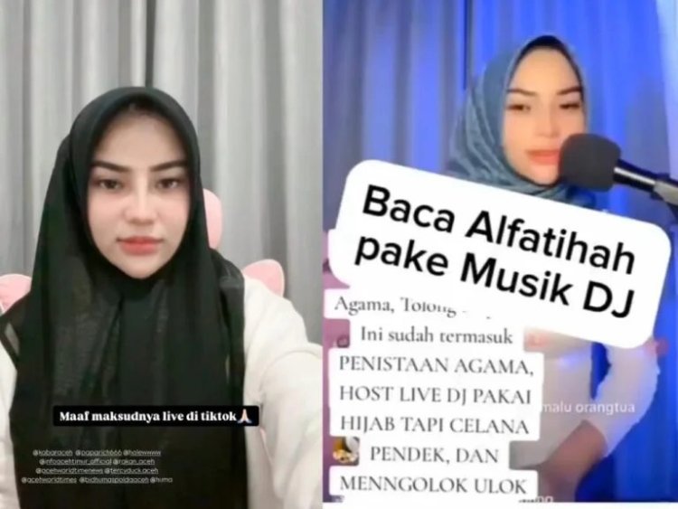 Viral! DJ Perempuan Dikecam Setelah Aksinya Diduga Melecehkan Syariat Islam, Minta Maaf di Media Sosial