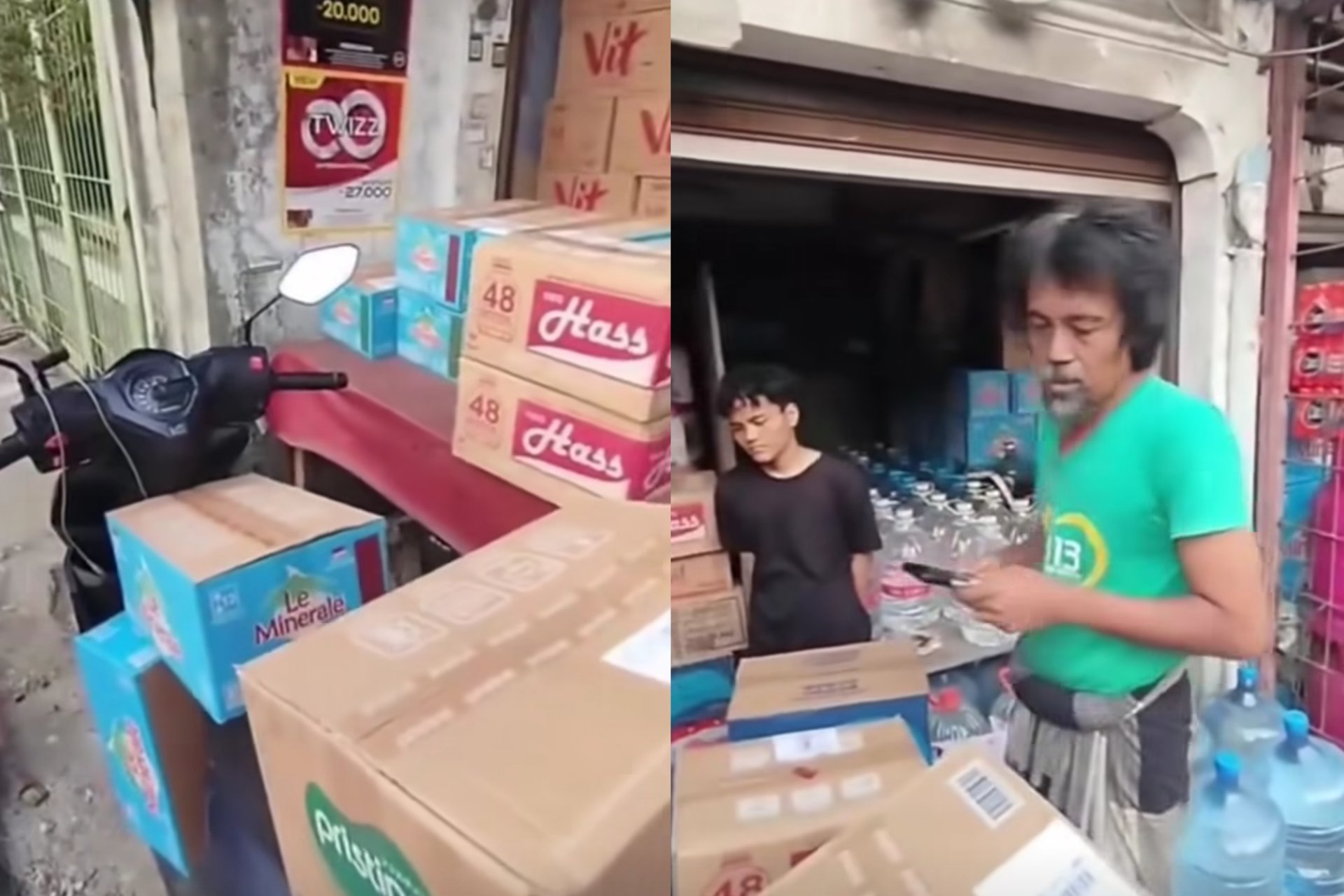 Viral Driver Ojol Cekcok dengan Pemilik Toko di Legoso, Dipaksa Angkut 6 Dus Besar