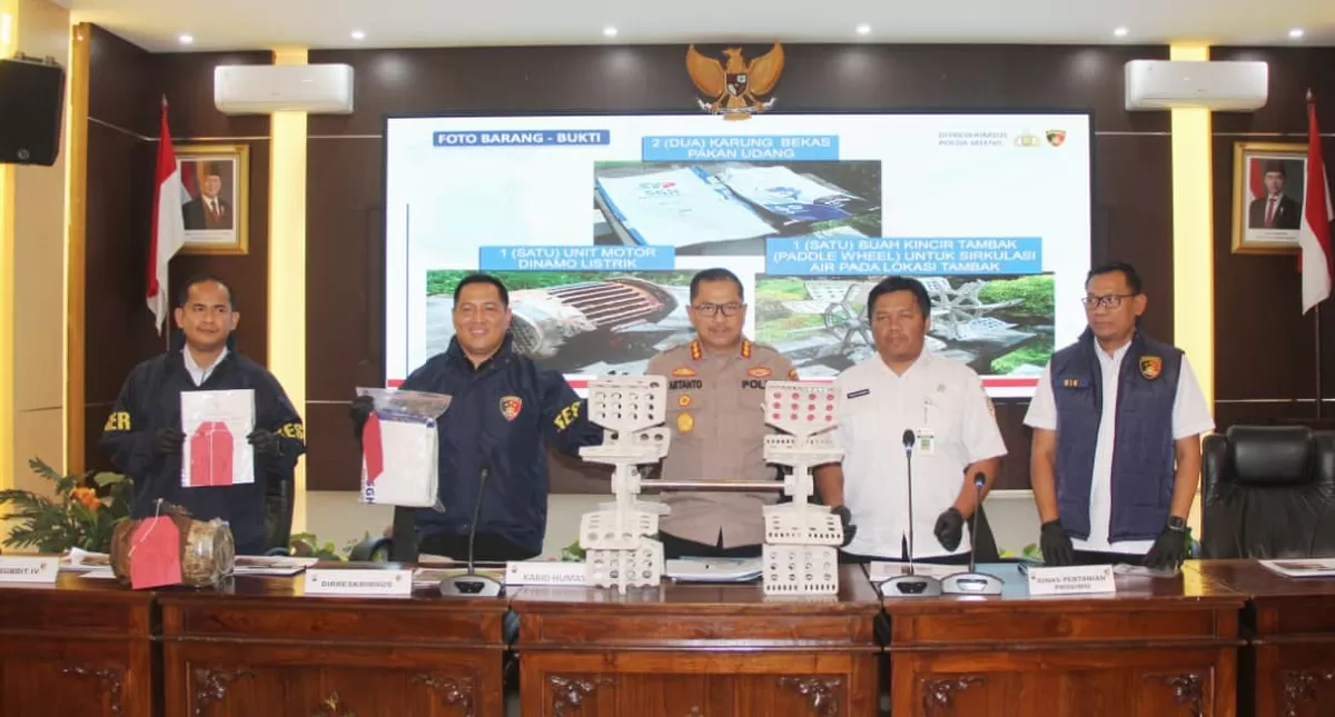 Alih Fungsi Sawah Jadi Tambak Udang, Pria di Batang Jadi Tersangka dan Terancam 5 Tahun Penjara