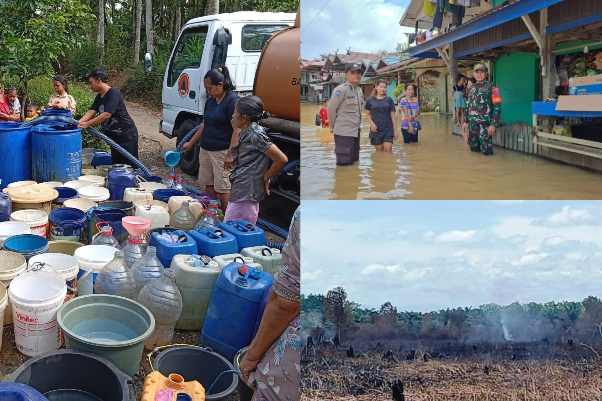 BNPB: Kekeringan Melanda Bogor hingga Cilacap, Banjir Rendam 176 Rumah di Sulawesi Tengah