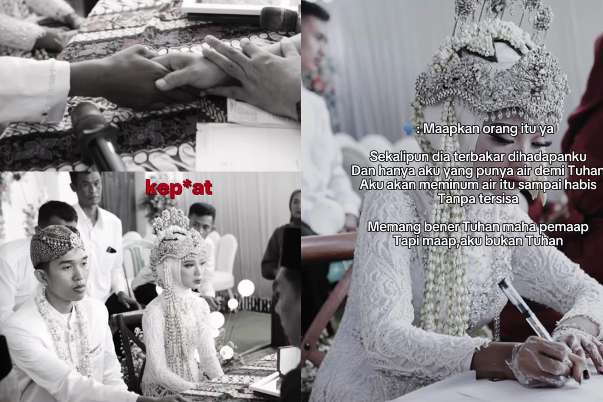 Kisah Pilu Pengantin di Bandung Menikah Tanpa Wali