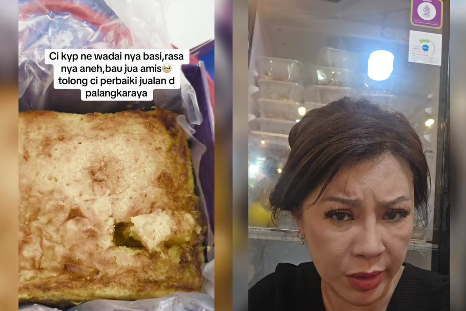 Komplain Bika Ambon Disebut Basi di Palangkaraya, Ci Mehong Beri Balasan Menohok