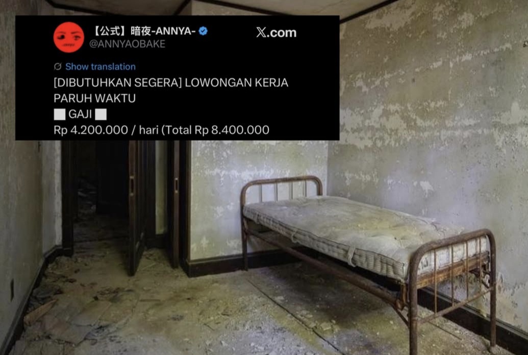 Di Gaji Rp 8,4 Juta! Dicari Pria yang Berani Menginap 2 Hari di Rumah Angker Bekasi
