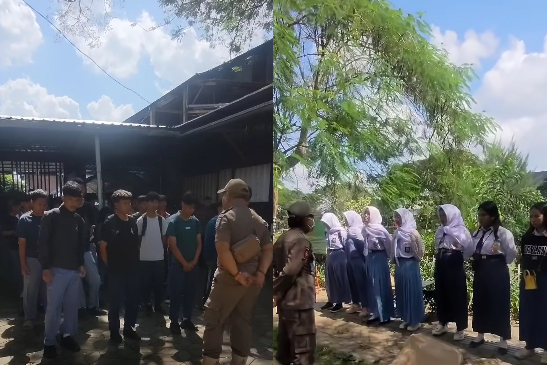 Puluhan Pelajar Terjaring Razia Saat Nongkrong di Warung Kopi dan Kafe pada Jam Sekolah di Tulungagung