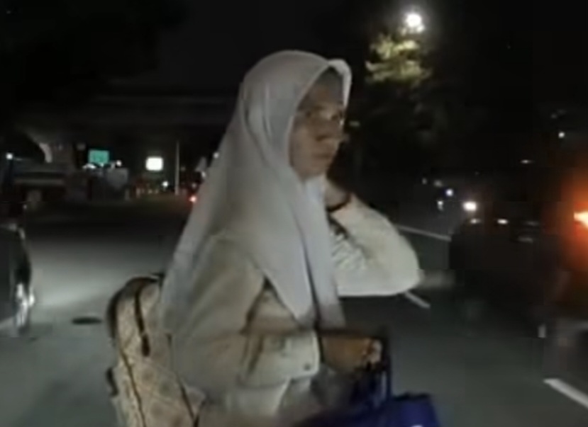 Diduga Modus Penipuan Baru, Ibu-ibu Mendadak Berhenti di Depan Mobil yang Melintas