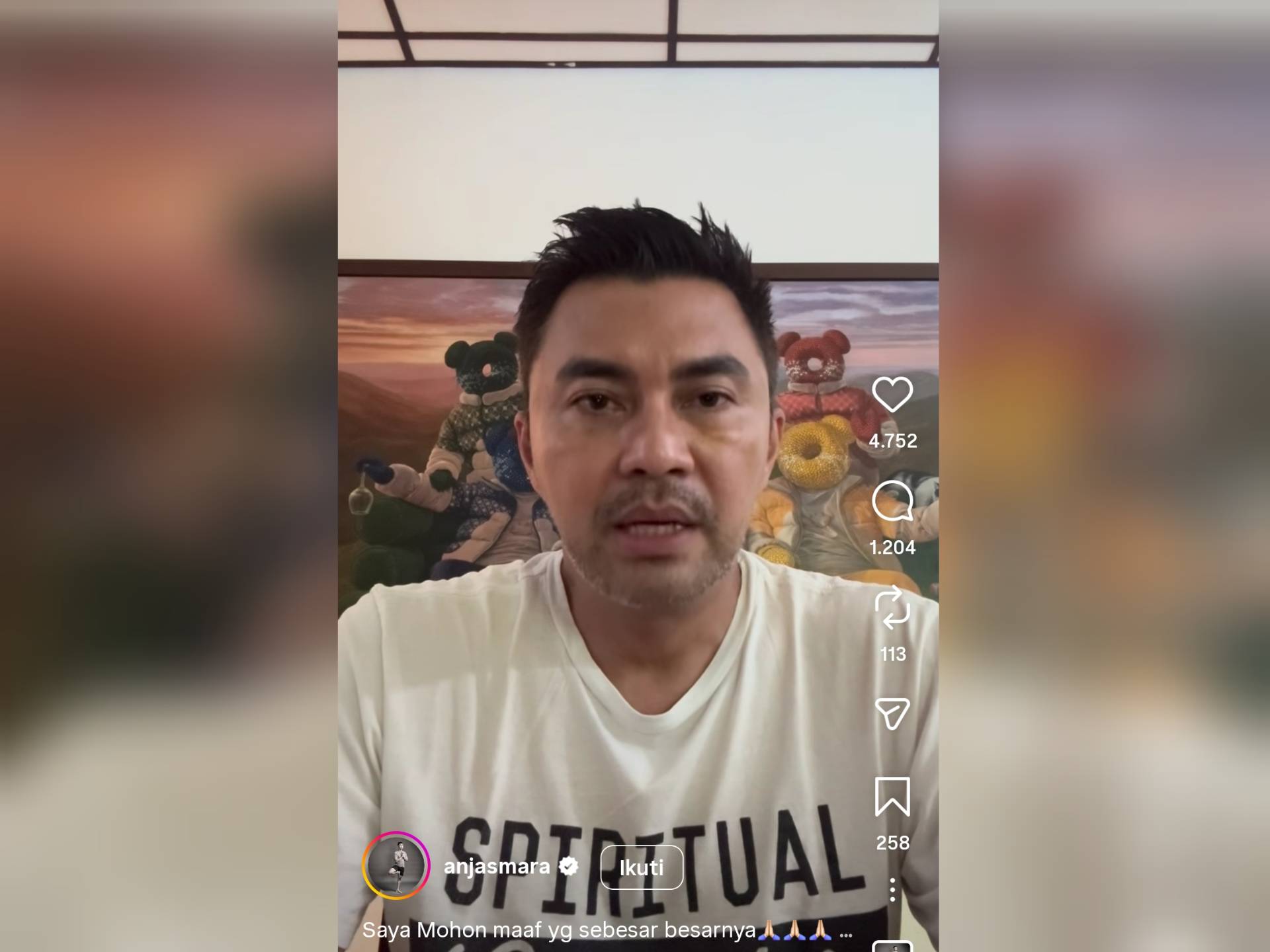 Anjasmara Minta Maaf dan Klarifikasi Usai Pernyataan soal Rizky Nazar