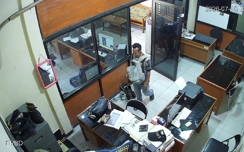 Kantor BPBD Subang Diduga Dibobol Maling Saat Salat Jumat, Dompet dan Laptop Pegawai Hilang