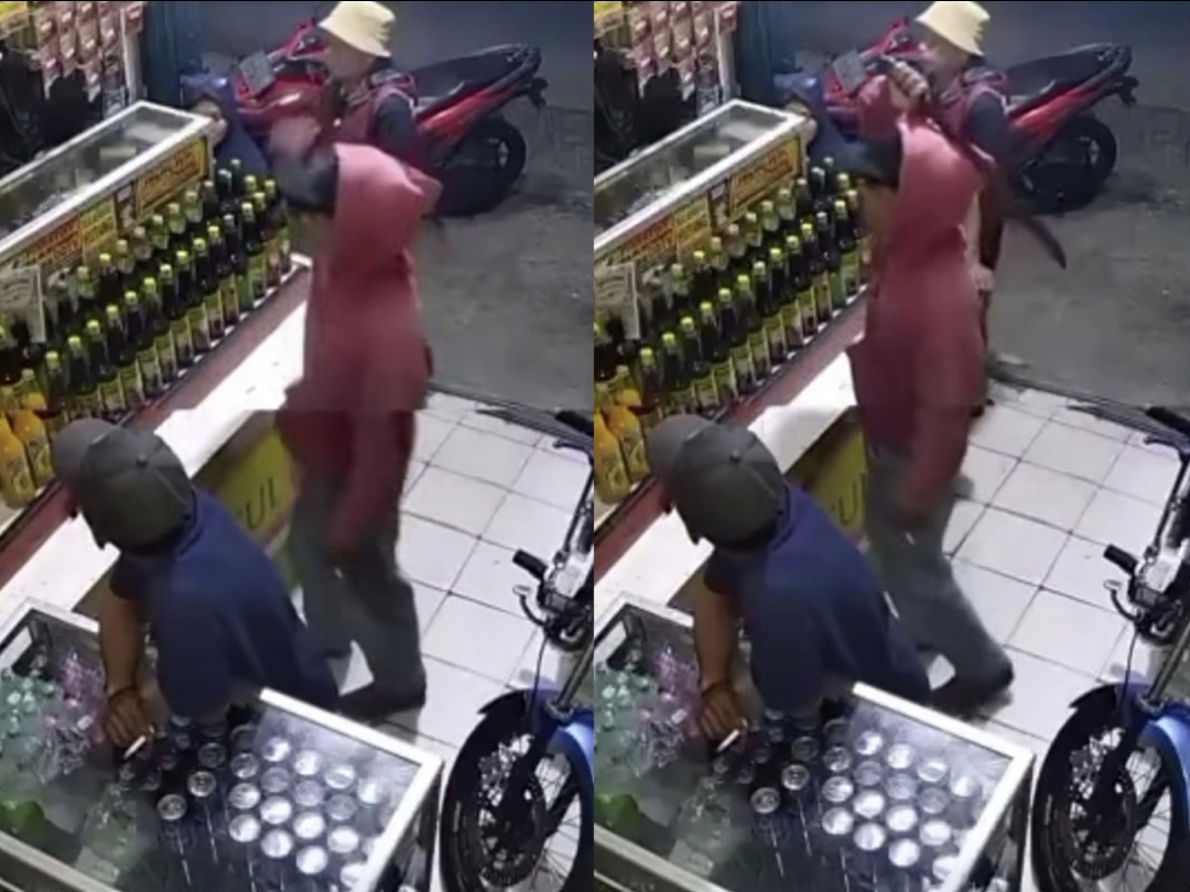 Pria Bersajam Ancam Penjual Jamu di Citeureup Bogor, Polisi Kejar Pelaku