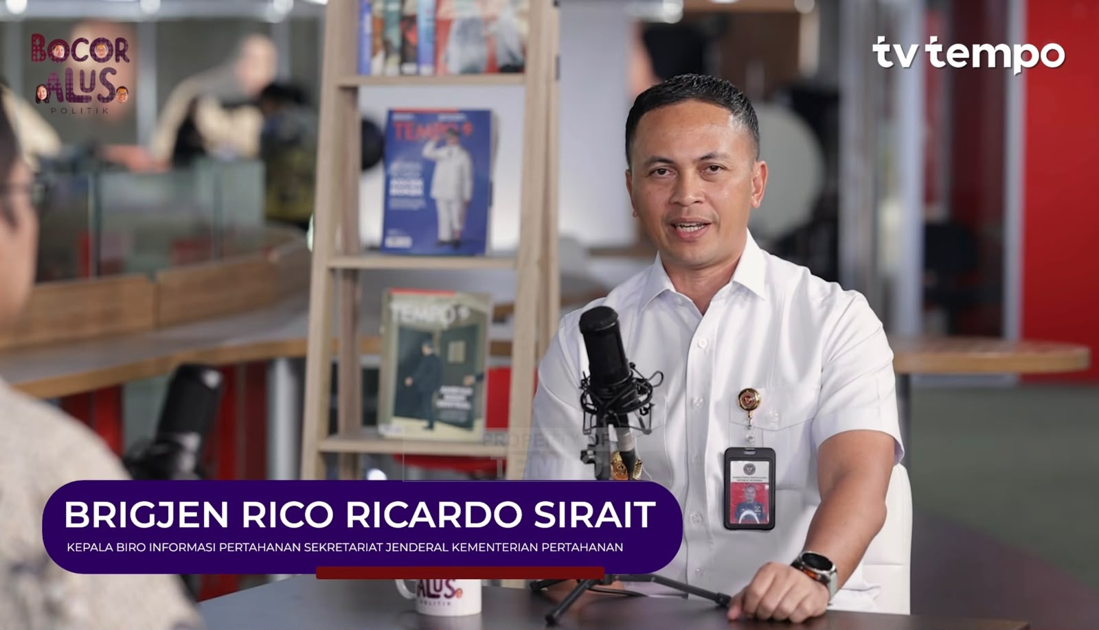 Tempo Tayangkan Hak Jawab Kemhan Usai Dewan Pers Temukan Pelanggaran Etik di Bocor Alus, Brigjen Rico Tegaskan Menhan Sjafrie Tak Pernah Intervensi Proses Hukum
