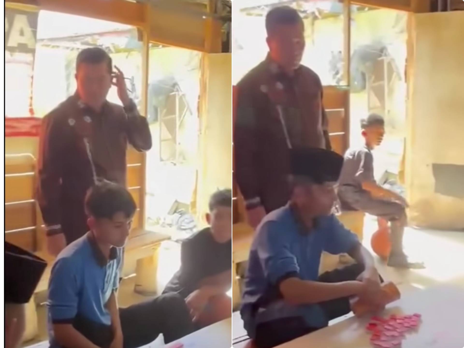 Ditegur Bupati Aceh Tengah Karena Merokok dan Main Domino Saat Jam Belajar, Siswa Ini Malah Nantang