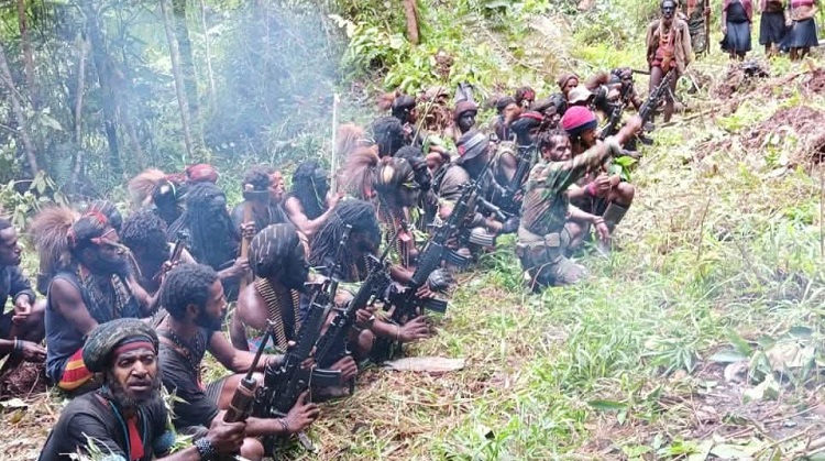 Jelang HUT RI, KKB Tantang TNI Perang di Wamena