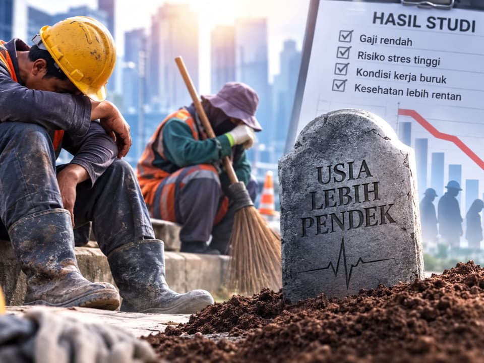 Studi Ungkap Pekerja Bergaji Rendah Berisiko Mati Lebih Tinggi
