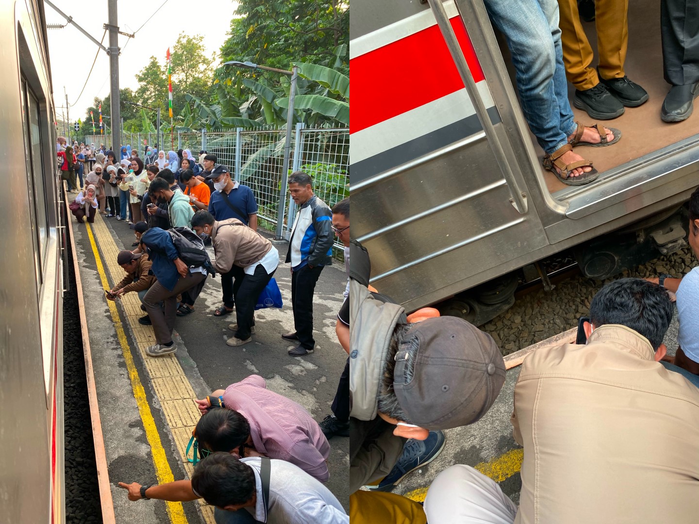 Siswi SMA Kelas 10 Tewas Tertabrak KRL di Stasiun Jurangmangu Tangsel