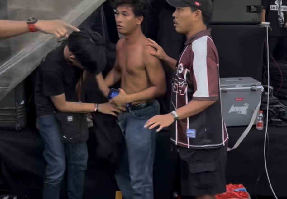 Diduga Copet Tertangkap Basah di Acara Magnumotion Loudfest 2026 Bogor